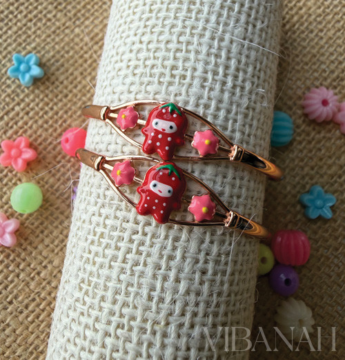 2Pcs Adjustable Kada - Strawberry Girl